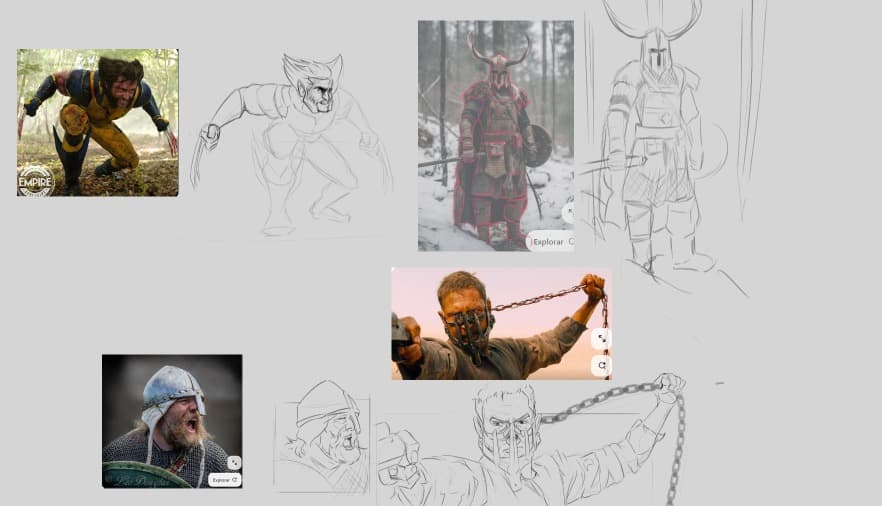 Desenho digital — Rascunho